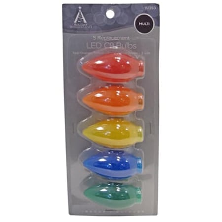 Noma Inliten Multi Traditional Glass Look C9, LED Ceramic Replacement Bulb 151350